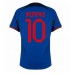 Nederland Memphis Depay #10 Voetbalkleding Uitshirt WK 2022 Korte Mouwen